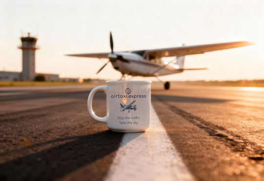 airtaxi.express | Tasse - Skip The Traffic, Take The Sky
