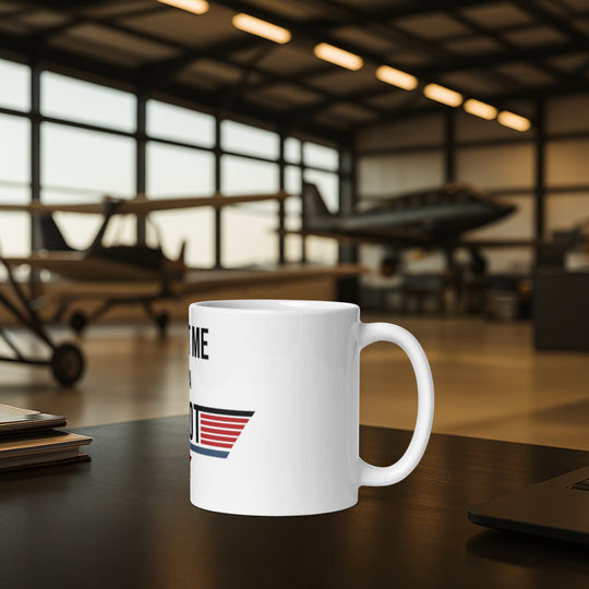 Tasse weiß - Trust me, I`m a Pilot