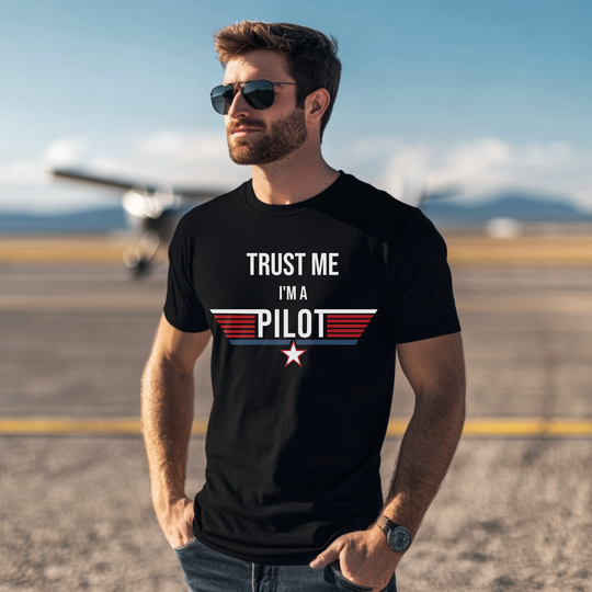 T-Shirt - Trust me, I`m a Pilot
