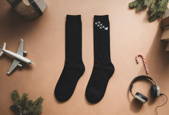 Socken - Santa's Flying Sled | Weihnachts-Edition