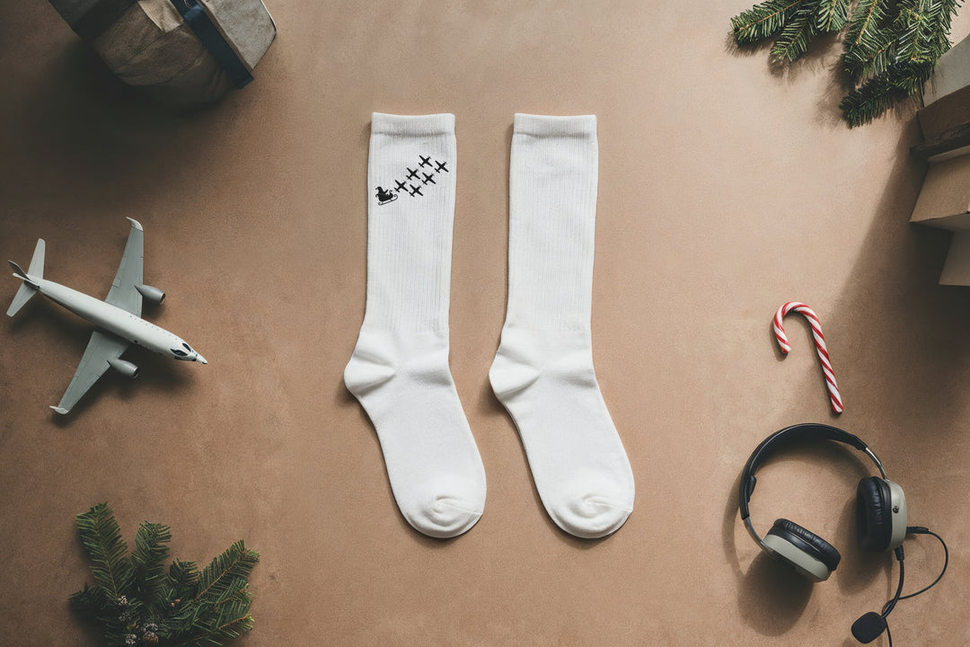 Socken - Santa's Flying Sled | Weihnachts-Edition