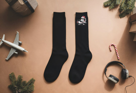 Socken - Flight Santa Ultralight | Weihnachts-Edition