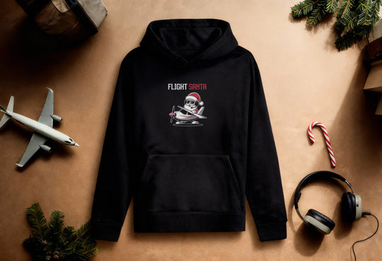 Hoodie - Flight Santa Ultralight | Weihnachts-Edition