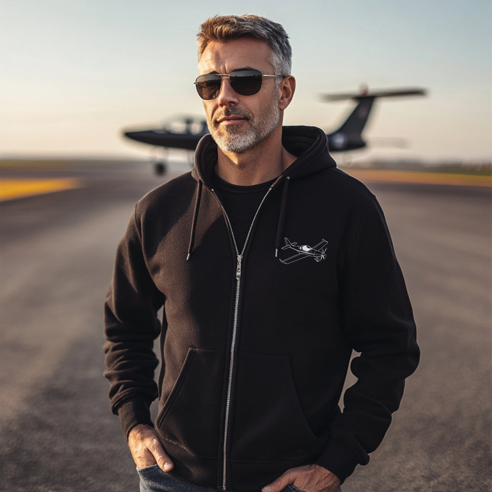 Zip Hoodie - Der Himmel ist mein Spielplatz