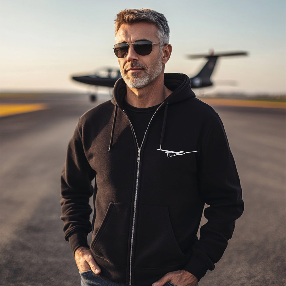 Zip Hoodie - Hier oben nervt mich niemand