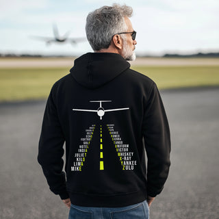 Zipper - Pilotenalphabet als Landebahn