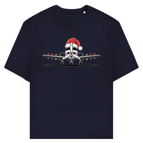 T-Shirt - Weihnachtsflugzeug | Weihnachts-Edition