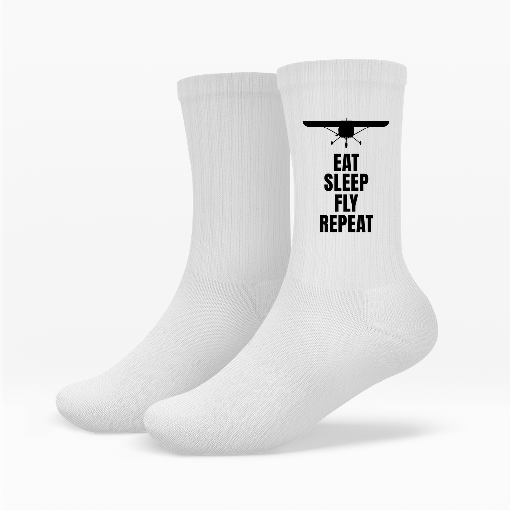 Socken - Eat Sleep Fly Repeat