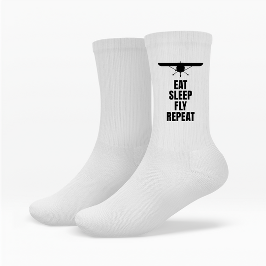 Socken - Eat Sleep Fly Repeat
