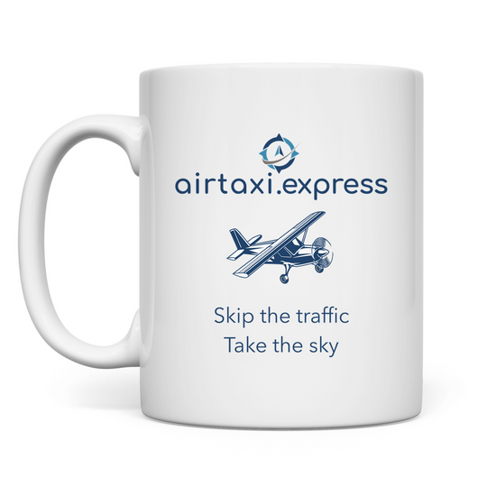 airtaxi.express | Tasse - Skip The Traffic, Take The Sky