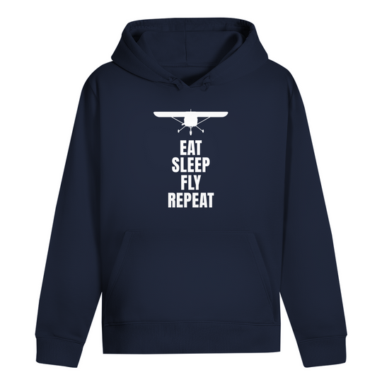 Hoodie - Eat Sleep Fly Repeat