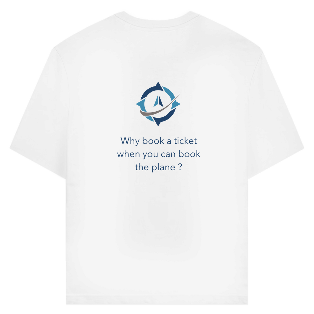 airtaxi.express | T-Shirt - Book The Plane, Not Just A Ticket