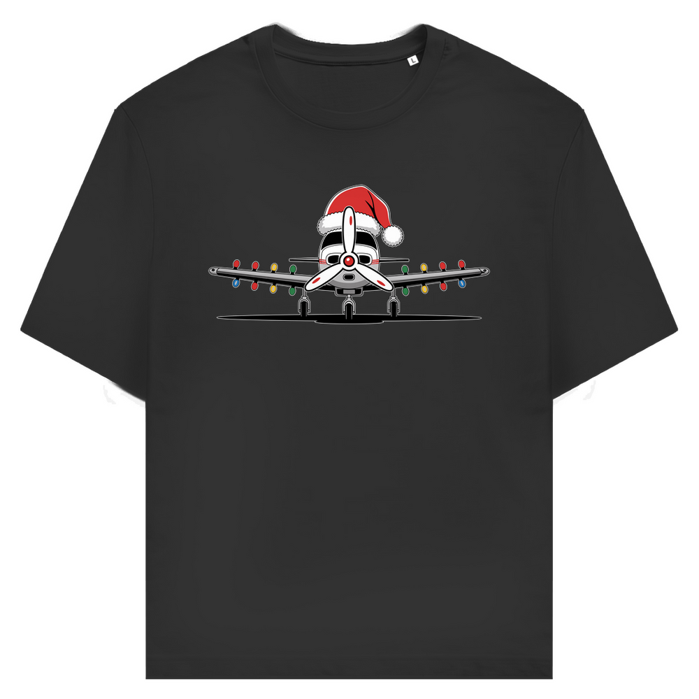 T-Shirt - Weihnachtsflugzeug | Weihnachts-Edition