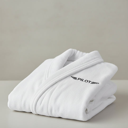 Bademantel mit Stick - Pilot