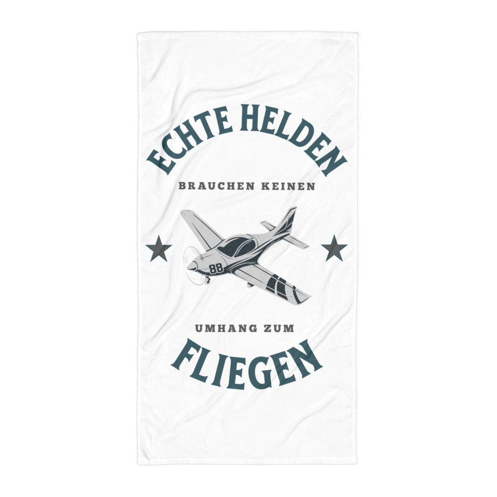 Handtuch - Echte Helden fliegen