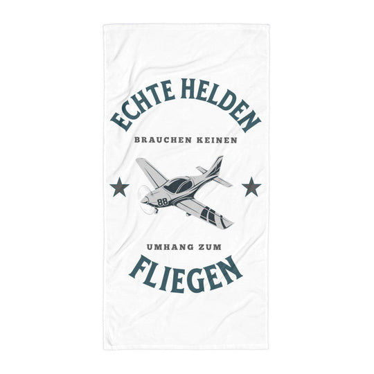 Handtuch - Echte Helden fliegen