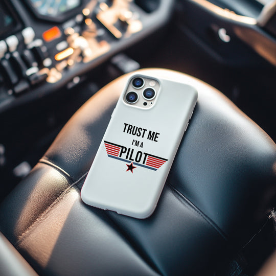 Hardcase iPhone® Handyhülle - Trust me, I`m a Pilot